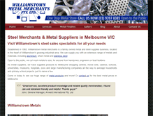 Tablet Screenshot of metalstore.com.au
